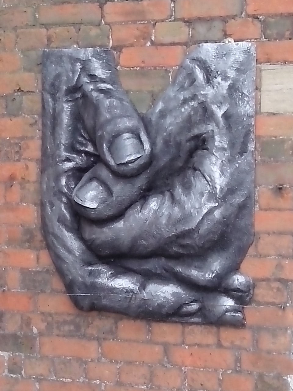 Metamorphized Handscape A Vulnerable Handscape (LARGE). – Groombridge Sculpture